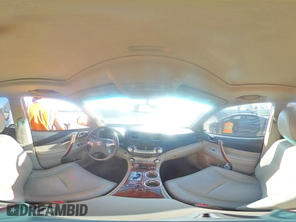 2011 Toyota Highlander Limited with VIN 5TDDK3EH8BS048969, listed as a Copart auction lot 48258085 with 145,180 mi miles and Salvage title. Bid and sale history available at DreamBid. Image 14.