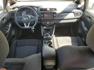 2022 Nissan LEAF SV Plus with VIN 1N4BZ1CV7NC552764, listed as a Copart auction lot 53708515 with 25,294 mi miles and Salvage title. Bid and sale history available at DreamBid. Image 8.