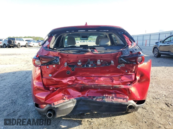 2021 Mazda CX-5 Touring with VIN JM3KFACM9M1326706, listed as a Copart auction lot 52357985 with 36,071 mi miles and Salvage Title. Bid and sale history available at carsss.com. Image 6.