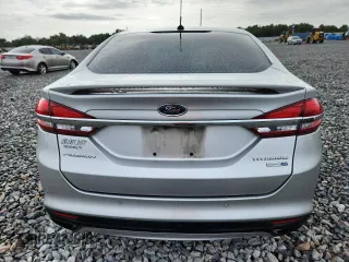 2018 Ford Fusion Titanium with VIN 3FA6P0D91JR207051, listed as a Copart auction lot 59539135 with 204,017 mi miles and Salvage title. Bid and sale history available at DreamBid. Image 6.