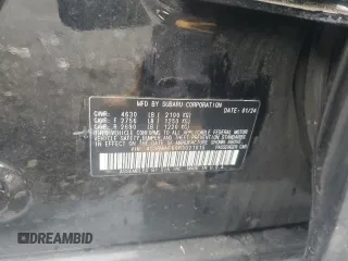 2024 Subaru Legacy Premium with VIN 4S3BWAF60R3021015, listed as a Copart auction lot 62775875 with 24,810 mi miles and Salvage title. Bid and sale history available at DreamBid. Image 12.