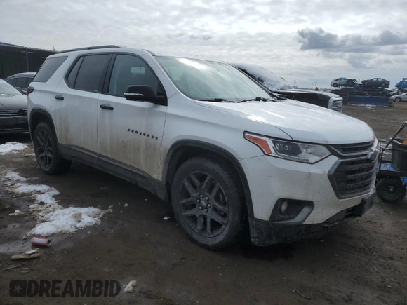 2019 Chevrolet Traverse Premier with VIN 1GNEVKKW4KJ282636, listed as a Copart auction lot 46515155 with 81,897 mi miles and Salvage Title. Bid and sale history available at carsss.com. Image 4.
