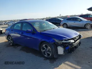 2023 Hyundai Elantra SEL with VIN KMHLS4AG1PU597474, listed as a IAAI auction lot 41846652 with 26,275 mi miles and . Bid and sale history available at DreamBid. Image 1.