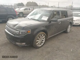2014 Ford Flex Limited with VIN 2FMGK5D89EBD20313, listed as a IAAI auction lot 41825915 with 127,354 mi miles. Bid and sale history available at carsss.com. Image 2.