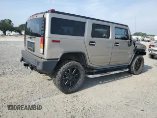 2004 Hummer H2 with VIN 5GRGN23U74H117378, listed as a Copart auction lot 53054185 with 117,378 mi miles and Clean Title. Bid and sale history available at carsss.com. Image 3.