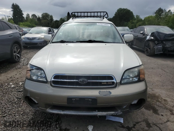 2001 Subaru Legacy Outback L.L. Bean with VIN 4S3BH806X17674976, listed as a Copart auction lot 57271465 with 266,096 mi miles and Salvage title. Bid and sale history available at DreamBid. Image 5.