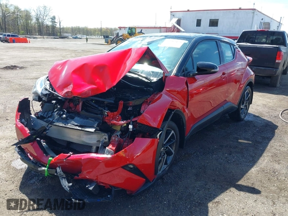 2021 Toyota C-HR LE with VIN NMTKHMBX9MR134669, listed as a IAAI auction lot 41982475 with 11,572 mi miles. Bid and sale history available at carsss.com. Image 6.