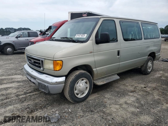 2006 Ford Econoline Passenger XL with VIN 1FBNE31L16HB32734, listed as a Copart auction lot 61421825 with 204,661 mi miles and Clean title. Bid and sale history available at DreamBid. Image 1.