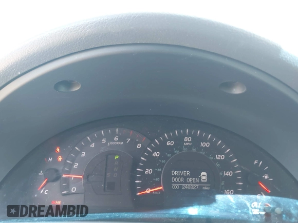 2007 Toyota Camry LE with VIN JTNBK46K073022197, listed as a IAAI auction lot 42069591 with 248,327 mi miles and . Bid and sale history available at DreamBid. Image 7.