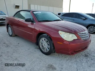 2008 Chrysler Sebring LX with VIN 1C3LC45K18N231952, listed as a Copart auction lot 78195234 with 0 mi miles and Salvage Title. Bid and sale history available at carsss.com. Image 4.