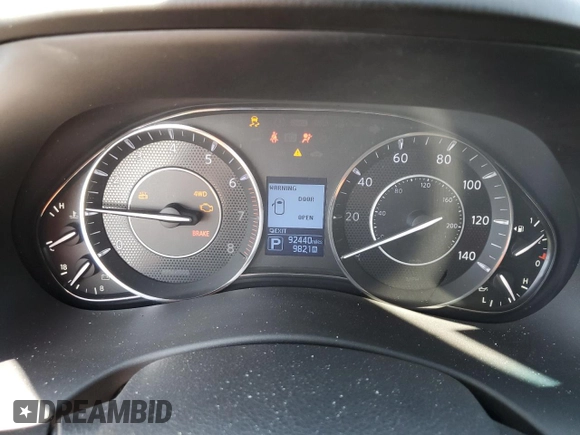 2017 Nissan Armada SL with VIN JN8AY2NC3H9502475, listed as a Copart auction lot 68148464 with 92,440 mi miles and Salvage Title. Bid and sale history available at carsss.com. Image 9.