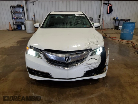 2017 Acura TLX V6 w/Technology Pkg with VIN 19UUB2F55HA003039, listed as a Copart auction lot 48025335 with 52,939 mi miles and Salvage Title. Bid and sale history available at carsss.com. Image 5.