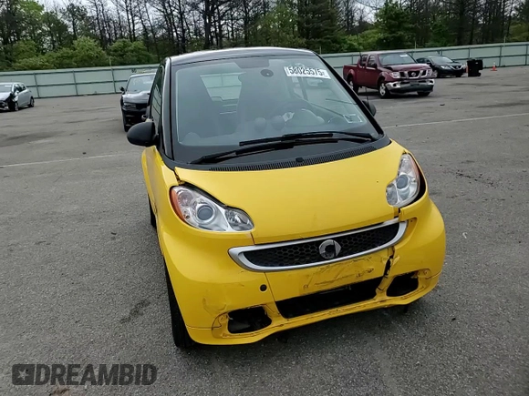 2015 Smart fortwo Passion with VIN WMEEJ9AA5FK831751, listed as a Copart auction lot 58025575 with 55,512 mi miles and Salvage title. Bid and sale history available at DreamBid. Image 13.