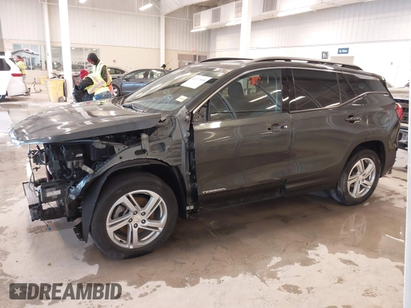 2018 GMC Terrain SLE with VIN 3GKALMEX5JL225774, listed as a IAAI auction lot 41727085 with 99,821 mi miles and . Bid and sale history available at carsss.com. Image 15.