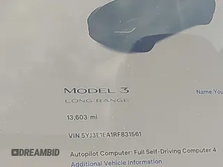 2024 Tesla Model 3 with VIN 5YJ3E1EA1RF831561, listed as a IAAI auction lot 41789046 with 13,603 mi miles. Bid and sale history available at carsss.com. Image 16.