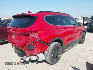 2023 Hyundai Santa Fe XRT with VIN 5NMS64AJ0PH542747, listed as a IAAI auction lot 41808095 with 24,922 mi miles. Bid and sale history available at carsss.com. Image 4.