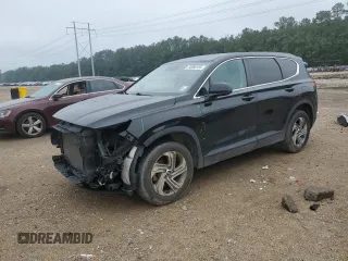 2021 Hyundai Santa Fe SE with VIN 5NMS14AJ9MH323571, listed as a Copart auction lot 53980155 with 68,450 mi miles and Salvage title. Bid and sale history available at DreamBid. Image 1.