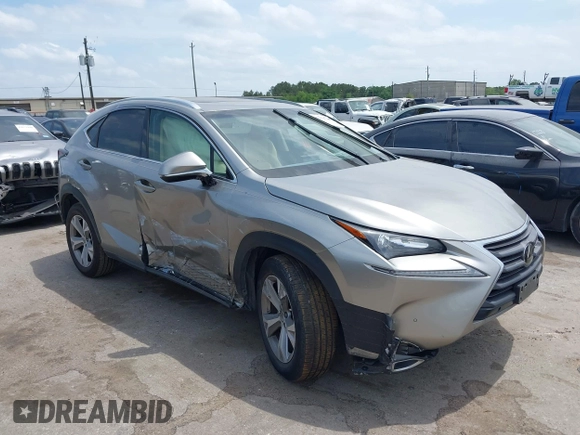 2017 Lexus NX 200t z VIN JTJYARBZ7H2081317, wystawiony jako IAAI lot #42073702 z przebiegiem 34 467 mil mil oraz . Historia ofert i sprzedaży dostępna na DreamBid. Obrazek 1.