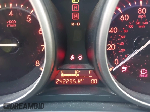 2010 Mazda 3 S Sport with VIN JM1BL1H55A1317144, listed as a IAAI auction lot 42218562 with 242,295 mi miles and . Bid and sale history available at DreamBid. Image 7.