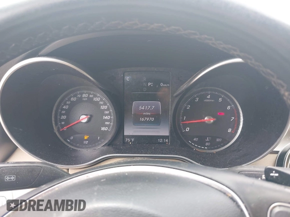 2016 Mercedes-Benz C 300 Luxury with VIN 55SWF4KB0GU098553, listed as a IAAI auction lot 42344188 with 167,970 mi miles and . Bid and sale history available at DreamBid. Image 7.