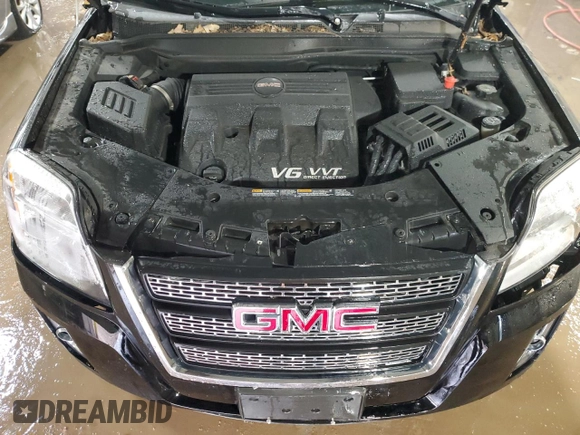 2012 GMC Terrain SLT-2 with VIN 2GKFLXE57C6183895, listed as a Copart auction lot 49180515 with 70,876 mi miles and Salvage title. Bid and sale history available at DreamBid. Image 11.