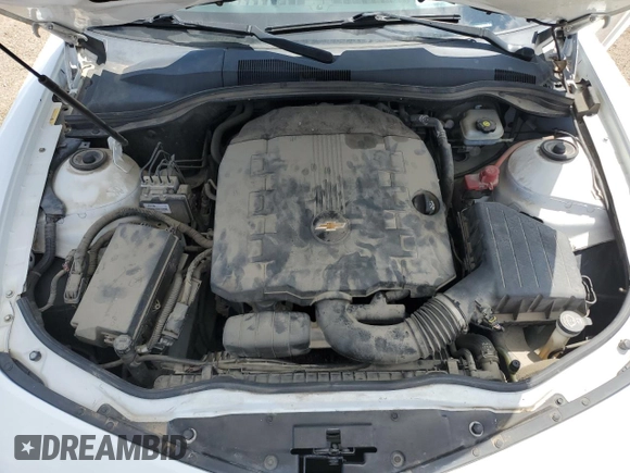2011 Chevrolet Camaro 2LT with VIN 2G1FC1ED4B9103796, listed as a Copart auction lot 58088565 with 125,916 mi miles and Salvage title. Bid and sale history available at DreamBid. Image 11.