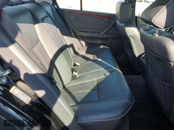 2001 Mercedes-Benz E-Class with VIN WDBJF65J21B365890, listed as a Copart auction lot 50519975 with 110,541 mi miles and Salvage Title. Bid and sale history available at carsss.com. Image 10.