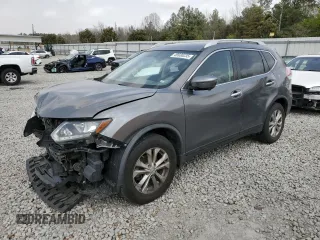 2016 Nissan Rogue SV with VIN JN8AT2MT4GW015737, listed as a Copart auction lot 49930235 with 106,858 mi miles and Salvage Title. Bid and sale history available at carsss.com. Image 1.