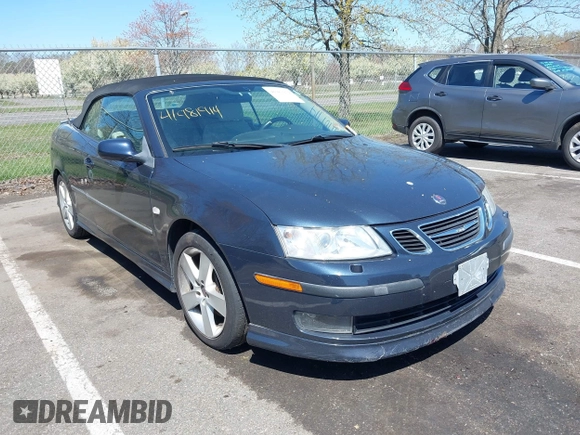 2006 Saab 9-3 Aero z VIN YS3FH71U866110676, wystawiony jako IAAI lot #41981914 z przebiegiem 119 172 mil mil oraz . Historia ofert i sprzedaży dostępna na DreamBid. Obrazek 1.