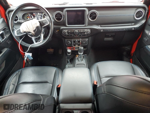 2022 Jeep Wrangler Unlimited Rubicon with VIN 1C4JJXR62NW171306, listed as a Copart auction lot 81366074 with 25,001 mi miles and Clean title. Bid and sale history available at DreamBid. Image 8.