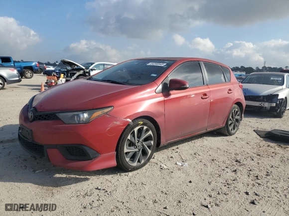 2018 Toyota Corolla iM with VIN JTNKARJE1JJ559407, listed as a Copart auction lot 44200845 with NaN miles and Salvage Title. Bid and sale history available at carsss.com. Image 1.