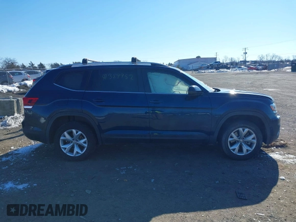 2018 Volkswagen Atlas SE with VIN 1V2DP2CA6JC592774, listed as a IAAI auction lot 41389952 with 58,546 mi miles and . Bid and sale history available at DreamBid. Image 13.