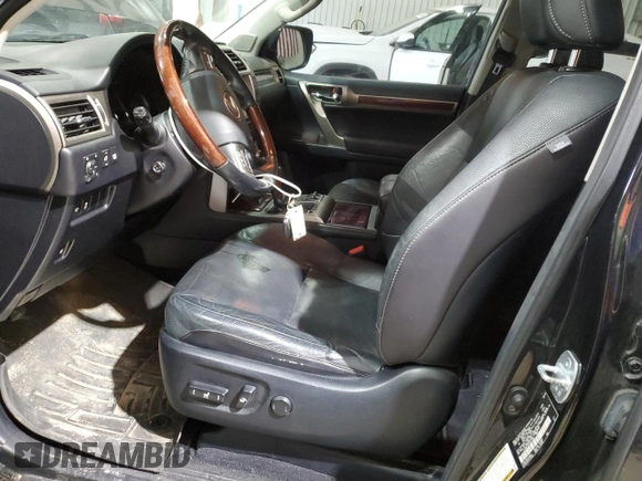 2014 Lexus GX with VIN JTJBM7FX2E5077180, listed as a Copart auction lot 50902595 with 135,115 mi miles and Salvage Title. Bid and sale history available at carsss.com. Image 7.