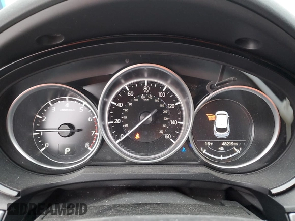 2020 Mazda CX-9 Sport with VIN JM3TCBBY4L0407009, listed as a Copart auction lot 41737215 with 48,219 mi miles and Salvage Title. Bid and sale history available at carsss.com. Image 9.