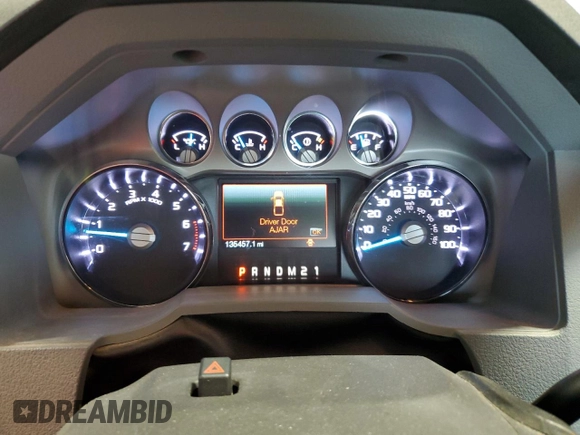 2016 Ford F-250 XLT with VIN 1FT7X2B60GEC29248, listed as a Copart auction lot 60879865 with 135,457 mi miles and Clean title. Bid and sale history available at DreamBid. Image 9.