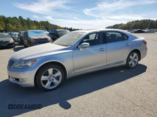2011 Lexus LS 460 L with VIN JTHGL5EFXB5043653, listed as a Copart auction lot 76317294 with 95,344 mi miles and Salvage Title. Bid and sale history available at DreamBid. Image 1.