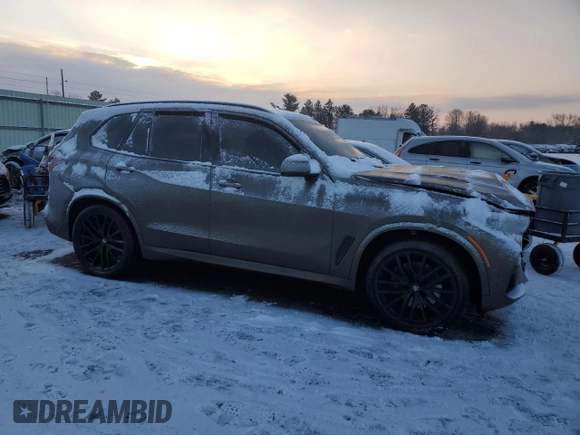 2023 BMW X5 xDrive40i with VIN 5UXCR6C07P9P85087, listed as a Copart auction lot 89091475 with Not provided miles and Salvage title. Bid and sale history available at DreamBid. Image 4.