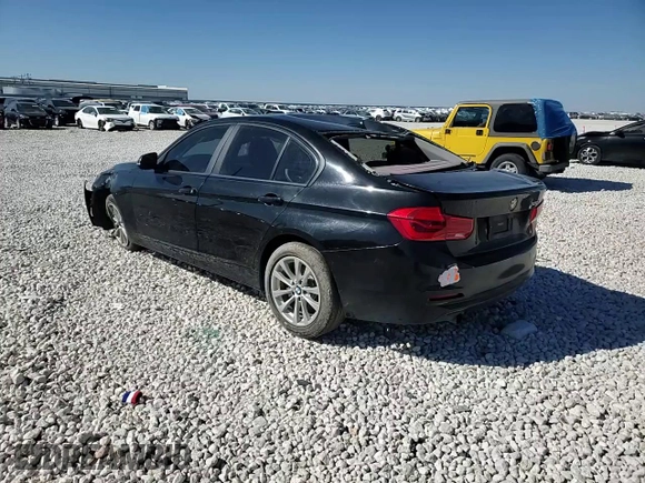 2016 BMW 3 Series 320i with VIN WBA8A9C50GK618538, listed as a Copart auction lot 88373835 with 0 mi miles and Salvage Title. Bid and sale history available at carsss.com. Image 10.