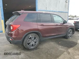 2021 Honda Passport EX-L z VIN 5FNYF7H52MB005850, wystawiony jako Copart lot #47890375 z przebiegiem 136 674 mil mil oraz Szkody całkowita. Historia ofert i sprzedaży dostępna na DreamBid. Obrazek 3.