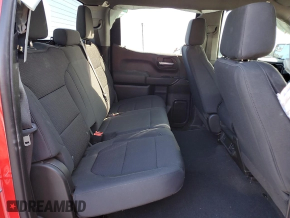 2021 Chevrolet Silverado 1500 Custom Trail Boss with VIN 1GCPYCEF6MZ187624, listed as a Copart auction lot 45992685 with 82,428 mi miles and Salvage Title. Bid and sale history available at DreamBid. Image 11.