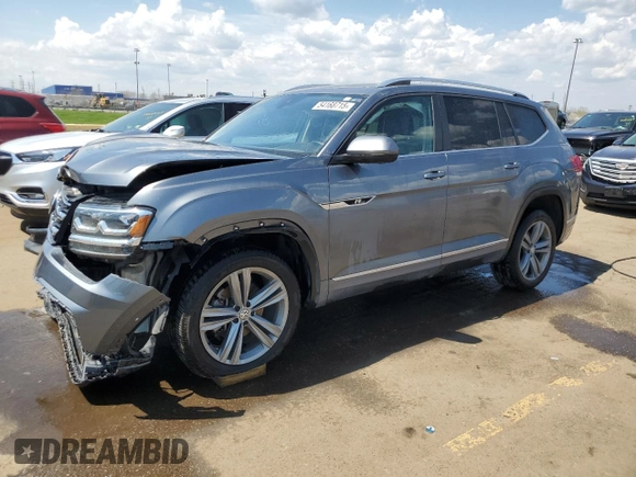 2019 Volkswagen Atlas SEL R-Line с VIN 1V2RR2CA1KC527641, выставлен на аукционе Copart как лот 54168715 с пробегом 133 545 миль миль и Списание • Salvage title. История ставок и продаж доступна на DreamBid. Изображение 1.