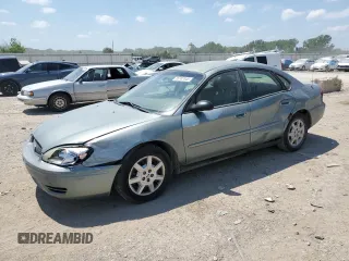 2006 Ford Taurus SE z VIN 1FAFP53U06A115918, wystawiony jako Copart lot #55747445 z przebiegiem Nie podano mil oraz Szkoda całkowita • Salvage title. Historia ofert i sprzedaży dostępna na DreamBid. Obrazek 1.