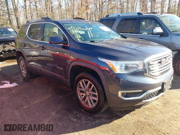 2018 GMC Acadia SLE with VIN 1GKKNLLS6JZ185715, listed as a IAAI auction lot 41203608 with 106,913 mi miles and . Bid and sale history available at DreamBid. Image 1.