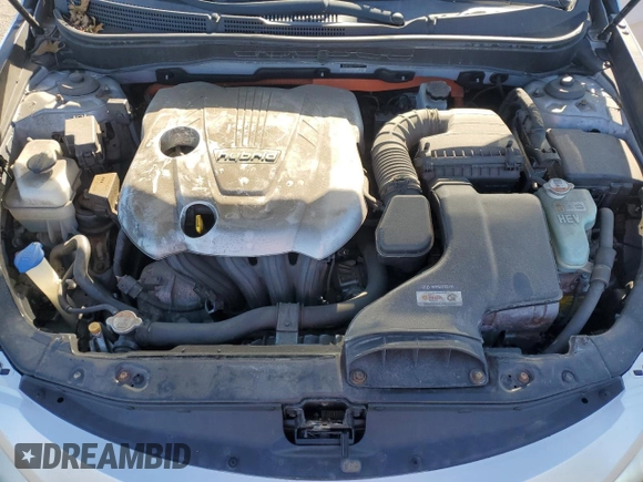 2012 Hyundai Sonata Hybrid with VIN KMHEC4A48CA028242, listed as a Copart auction lot 54690235 with 108,880 mi miles and Clean Title. Bid and sale history available at DreamBid. Image 11.