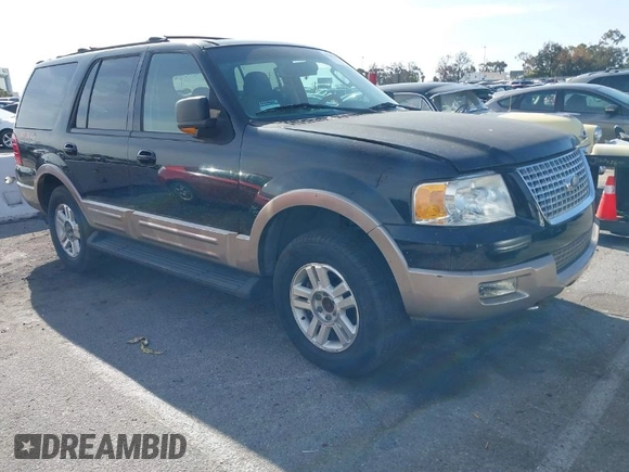 2003 Ford Expedition Eddie Bauer with VIN 1FMFU18L03LA54089, listed as a IAAI auction lot 41842194 with 33,834 mi miles. Bid and sale history available at carsss.com. Image 1.