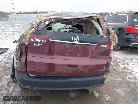 2013 Honda CR-V EX with VIN 5J6RM4H52DL033924, listed as a IAAI auction lot 41735084 with 193,350 mi miles. Bid and sale history available at carsss.com. Image 16.