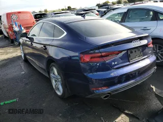 2019 Audi A5 Sportback Premium Plus with VIN WAUENCF57KA039951, listed as a Copart auction lot 80901513 with 43,242 mi miles. Bid and sale history available at carsss.com. Image 2.