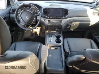 2022 Honda Ridgeline RTL-E with VIN 5FPYK3F78NB015932, listed as a Copart auction lot 53505315 with 40,009 mi miles and Salvage title. Bid and sale history available at DreamBid. Image 8.