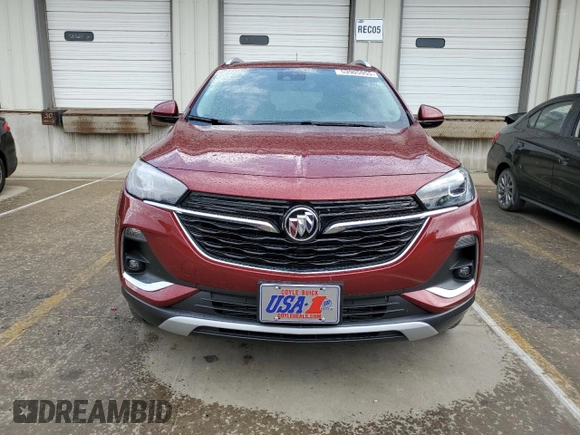 2023 Buick Encore GX Essence with VIN KL4MMGSL9PB135895, listed as a Copart auction lot 53905955 with 10,801 mi miles and Salvage title. Bid and sale history available at DreamBid. Image 5.