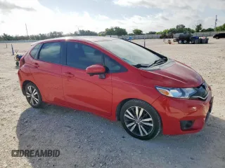 2015 Honda Fit EX-L with VIN 3HGGK5H89FM754196, listed as a Copart auction lot 60936485 with 180,743 mi miles and Salvage title. Bid and sale history available at DreamBid. Image 4.